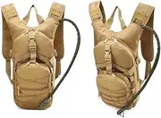 Hydration Backpack Water Backpack with 3L Water Bladder Phone Protection Waterproof Fabric for Outdoor Sports Running Hiking Camping Climbing Cycling Skiing