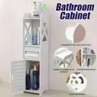 Bathroom Toilet Cabinet Storage Cupboard Holder Shelf Stand Rack Organizer 80CM