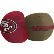 BB NFL San Francisco 49ers Sculpted Home & Away Salt & Pepper Shakers