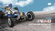 124016 /124017 V2 Brushless Rc Car 75kmh 1/12 Awd High Speed Truck Off-road Gift