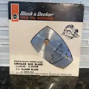Vintage Black & Decker Circular Saw Planer Blade 7 1/4" U-39598 C-39598