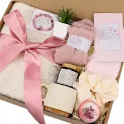Birthday Gifts for Women Happy Basket Self Care Get Well Soon Package and Mug