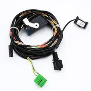 MeiKeL FIT for VW Bluetooth Wiring Harness Cable 8X0035447A for RCD510 RNS510 Tiguan Golf GTI Jetta Passat CC with Microphone 8X0035447A
