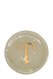 VETROFUSO 'T' Letter Plate