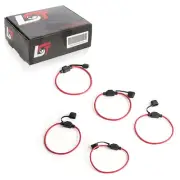 5x Fuse Holder for Mini Fuse Flat Fuse Car for Jaguar