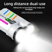 Mini Portable Flashlight Super Bright LED Torch Rechargeable Emergency Lantern-