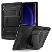 SPIGEN Galaxy Tab S10 Plus / S9 Plus 12.4 Case, Genuine Tough Armor Pro Hard Kickstand Cover for Samsung