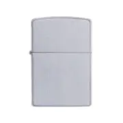 Zippo Classic Satin Chrome Collectible Windproof Refillable Pocket Lighter