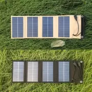 7W Outdoor Portable Folding Solar Cell Panel Charger USB Power Supply For Phone