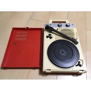 日本90s隨身黑膠唱盤 哥倫比亞 COLUMBIA GP-3 黑膠唱片 紅白機