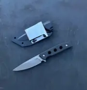 NOVELTY - ZA-PAS AMBRO D2 High Carbon 61HRC G10 Black Stonewashed MADE IN POLAND