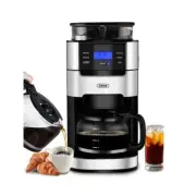 GEVI 10-Cup Programmable Grind and Brew Coffee Maker, Drip Coffee Make, Automati