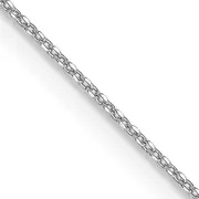 20 Inch 10K Wg .6mm D/C Round Open Link Cable Chain