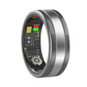Smart Ring With Heart Rate Blood Oxygen Sleep & Sports Modes - Size 10