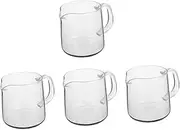 Luxshiny Pcs Heatproof Carafe Pot for Drip Coffee Iced Cups Borosilicate Glass Server Home Office