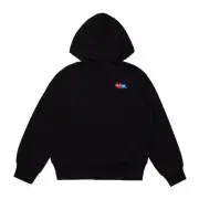 (ASK availability First)comme des garcons INVADER POLYESTER HOODED SWEATER new