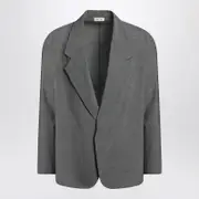 [Fear of God] Gray Single-breasted Jacket In Cotton And Wool 48 IT Grey