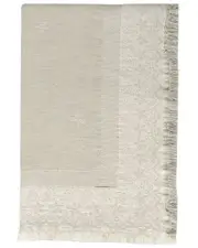 Devilla By Belle Epoque Fringe Throw Blanket