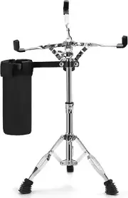 Snare Drum Stand with Drum Sticks Holder Double Braced Tripod Snare Stand Adjust