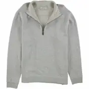 Tommy Bahama Mens Reversible Flip-Side Pullover Sweater, Micro Chip Heather Med.