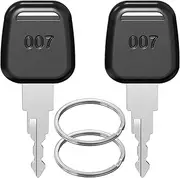 Ancable TSA007 Keys, Pack of 2 - Multifunctional Luggage Key Compatible With Suitcase, Password Locks, TSA Lock
