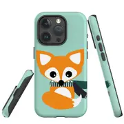 For iPhone 15 Pro Max Case, Shielding Cover, Cute Brown Fox