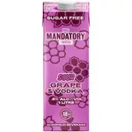 Mandatory Twisted Sour Grape Carton 1L