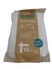 Baby Safety Rail Net Indoor Railing Extra Secure 10'L x 3'H Roving Cove New