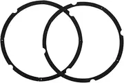 GANAZONO 1 Pair Speaker Mounting Gaskets for Speakers Audio Repair Rings for Cars Rvs and Suvs Easy Installation Improved Sound Versatile Compatibility