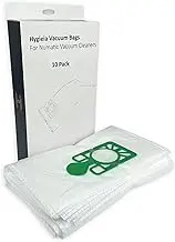 Hygieia 10 x Synthetic Cloth Vacuum Bags for Numatic Charles, Henry, George, James and More