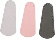 DOITOOL 3PCS Scissors Protective Covers Durable PU Storage Cases for Hair Shears Eyebrow Trimming Safe Convenient Use Includes Grey for Stylists Daily Care