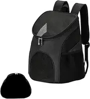 Breathable Cat Backpack,Dog Carrying Backpack | Breathable Puppy Backpack Dog Carrying Backpack Portable Anti-Shock Wide Shoulder Strap for Travel