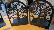 Book Ends, Bookends, Tree Book Ends for Shelves, Modern Book Ends Decorative, Me