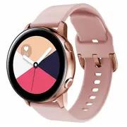 For Garmin Forerunner 645 Music Replacement Band Wristband Silicone Sports Watch (Rose Gold)