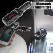 Wireless Car USB Bluetooth FM Transmitter Car Charger Handsfree MP3 Player AU