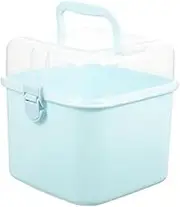 GOOHOCHY 1Pc Multifunctional Medicine Container Multi Emergency Box for Home and Travel Large Capacity with Compartments to Keep Your Medicine Clean and Sealed