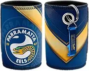Parramatta Eels NRL Rugby League Stubby Holder Can Cooler with Bottle Opener