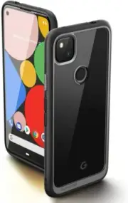 SUPCASE for Google Pixel 4A, Protective Clear Case Slim Hybrid Bumper Back Cover