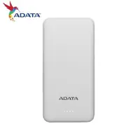 在飛比找蝦皮商城優惠-ADATA 可充式鋰聚合物行動電源6500mAh(白色)[大