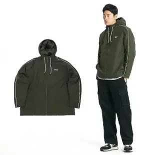 【NEW BALANCE】連帽外套 Essentials Jacket 男款 綠 長袖 寬鬆 保暖 美版 NB 紐巴倫(MJ33537KOU)