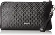 [Patrick Cox] Clutch Bag, Unisex, PVC, Lily Pattern, Stylish, Fashionable, Subbag, Multi-functional
