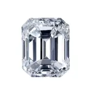 0.57ct Emerald Shape Excellent Cut Diamond D Color VVS1 Clarity ,Engagement Ring