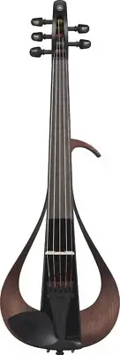 Yamaha YEV-105SBL Electric Violin/Viola - Black - 5-String - BOW & Violin Case