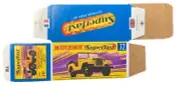 Matchbox Superfast #72 Standard Jeep ‘70-‘71 Type G Repro Boxes