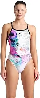 [arena] Women's Performance Airbrush Challenge Back Swimsuit Sporty Bathing Suit