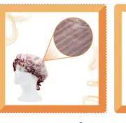 Cantu Double Sided, Waterproof, Satin Lined Shower Cap - 1ct