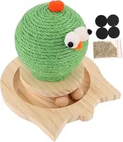 Cat Scratching Board Scratchers Scratching Kittens Cat Scratcher Wear-Resistant Kitten Turntable Pet Plaything Green Sisal