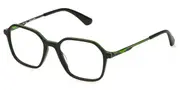 Police VK141 CODE JR 4 Kids 09BZ Kids' Glasses Green Size 49 - Private Health Rebate - Blue Light Block Available