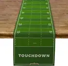 Football Field Table Runner Touchdown Game Day Tablecloth Football Theme Birt...