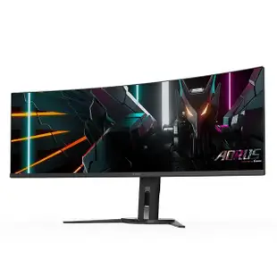 【GIGABYTE 技嘉】AORUS CO49DQ QD-OLED 電競曲面螢幕